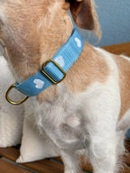 Halsband Frieda Weiß | Blau