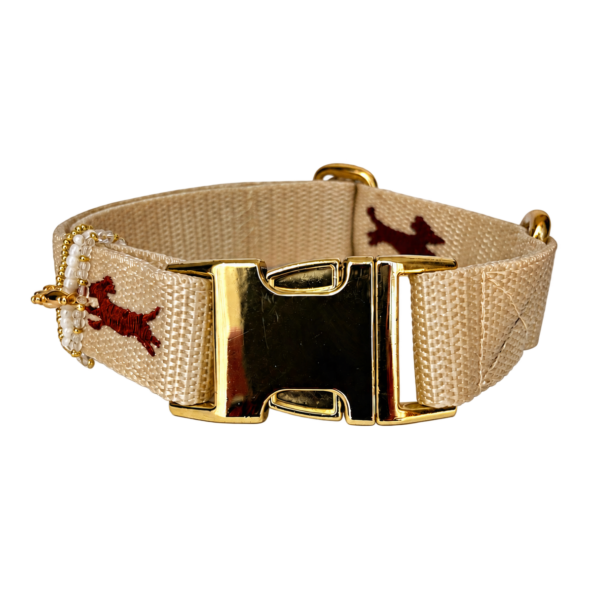 Halsband Ludwig Kakao | Creme