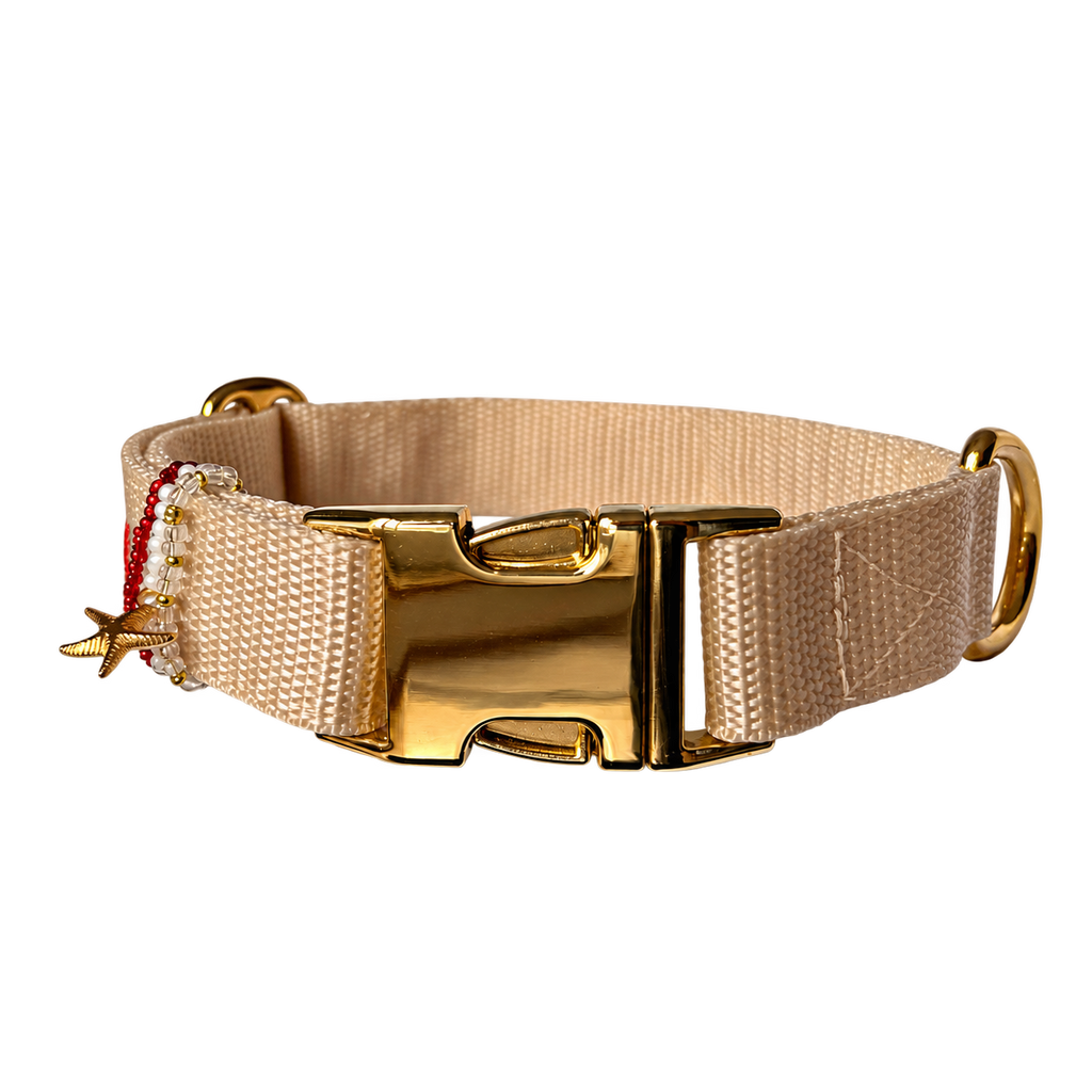 Halsband Otto Rot | Creme