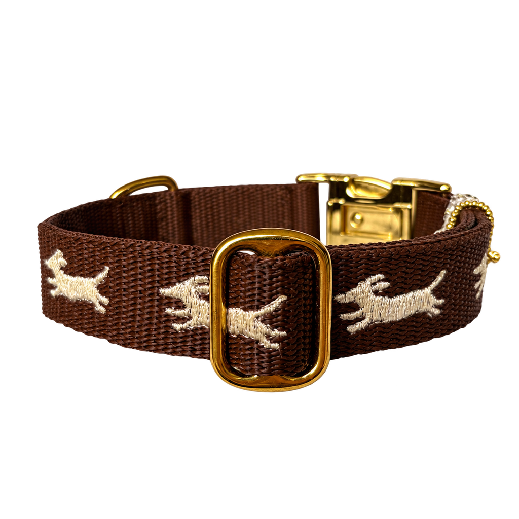 Halsband Ludwig Creme | Kakao