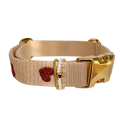 Halsband Frieda Kakao | Creme
