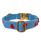 Halsband Frieda Rot | Blau