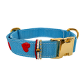 Halsband Frieda Rot | Blau