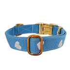 Halsband Frieda Weiß | Blau
