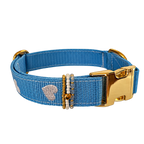Halsband Frieda Weiß | Blau