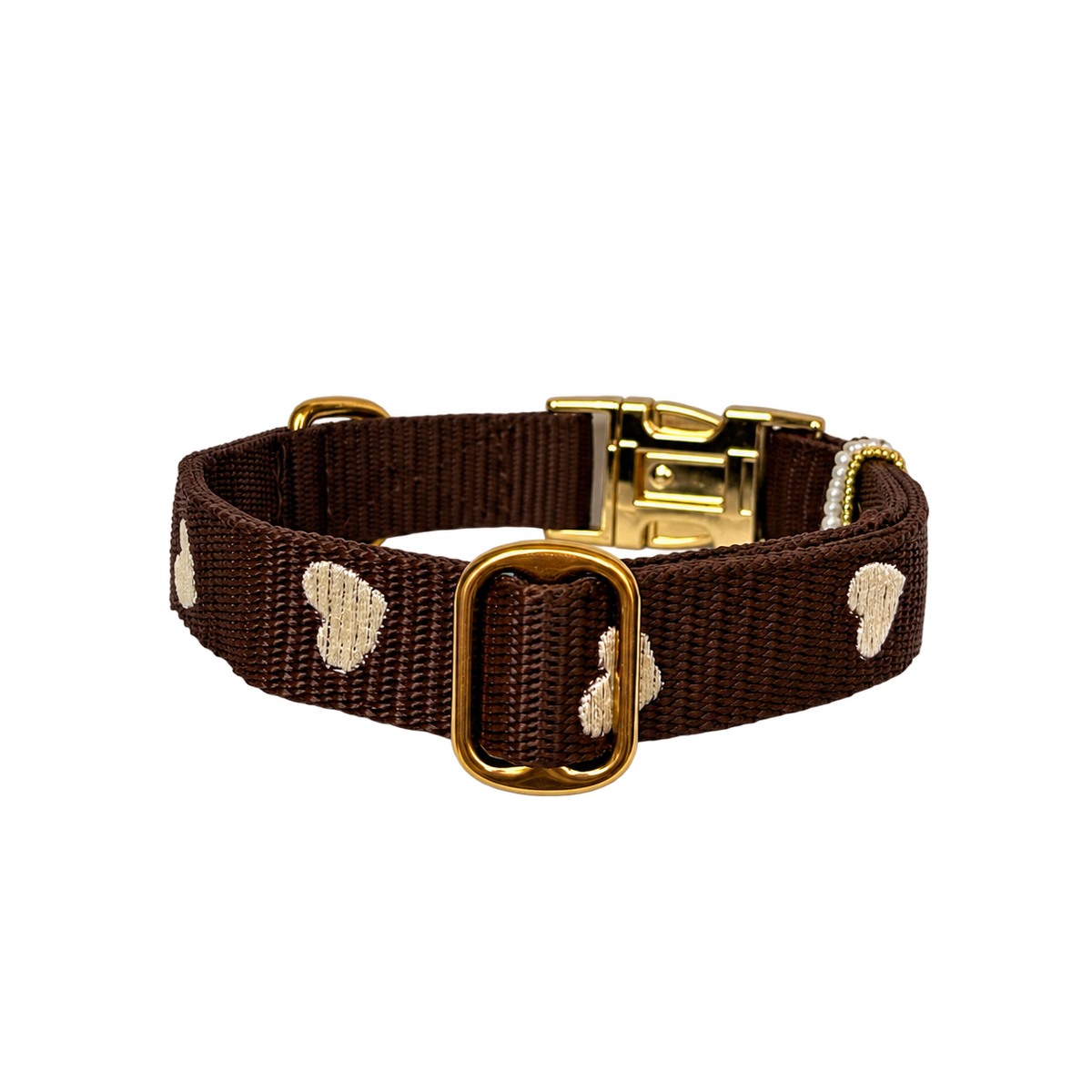 Halsband Frieda Creme | Kakao