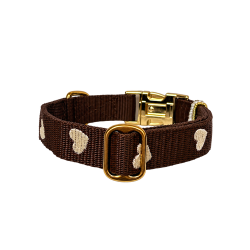 Halsband Frieda Creme | Kakao